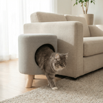 猫用隠れ家付き スツール Wallie